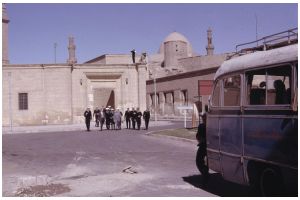 14 Under besöket i Kairo var en guidad visning i den stora Mosken ett stort inslag.jpg